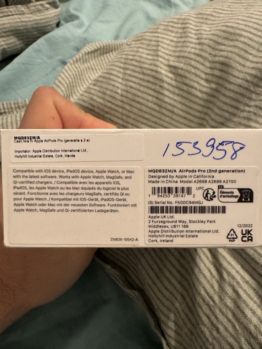 Vand air pods pro 2 generetia 2 orginale