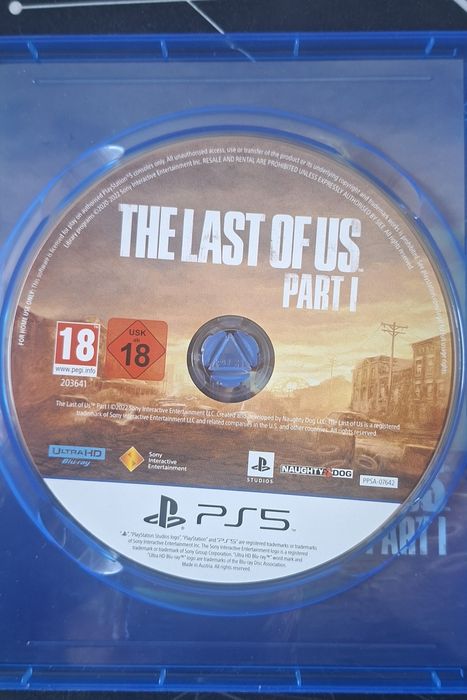 Vând joc PS5 The last of us part 1