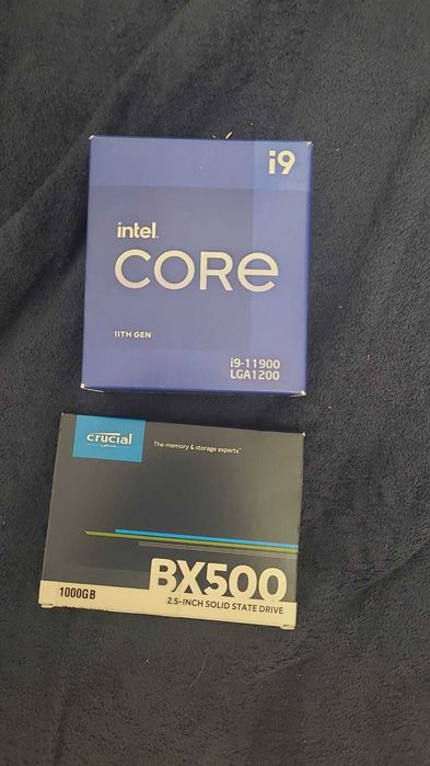 SSD sata  Crucial BX500 de 1TB (2.5-inch) , sigilat , nou , eventual i9 11900