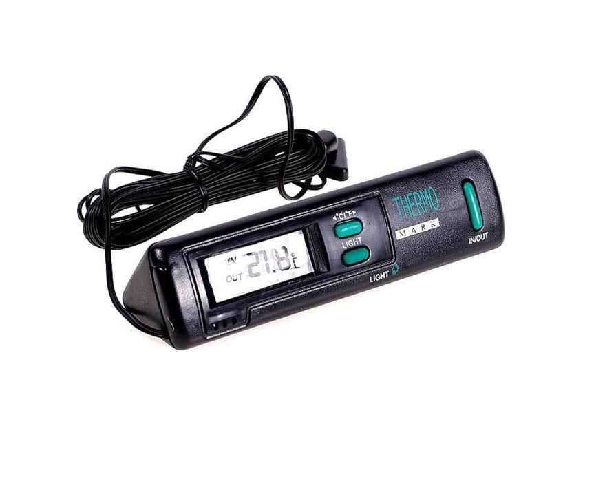 Термометър за Кола Автомобил Вътрешна Външна Температура с LCD дисплей