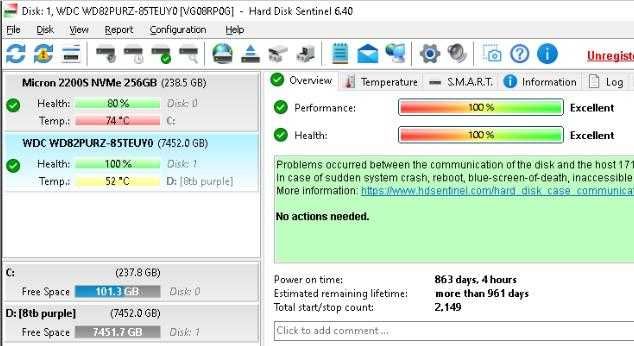 WD Purple 8tb Designed for AI