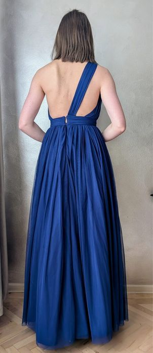 Rochie lunga ASOS din tulle albastru