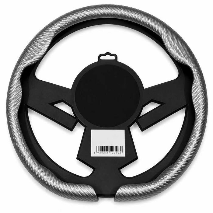 Калъф за волан D-shape, 38 см. - черен или сив