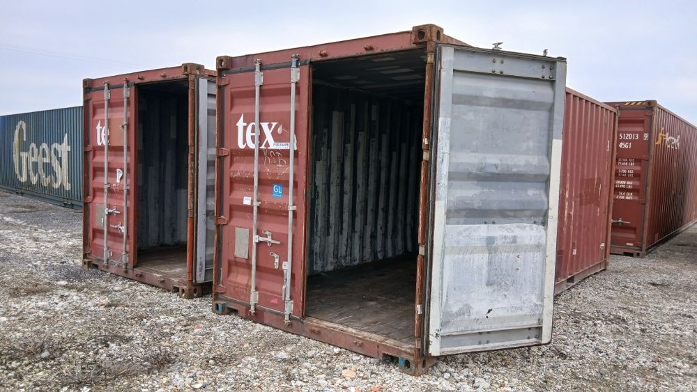 Container depozitare materiale 6 metri