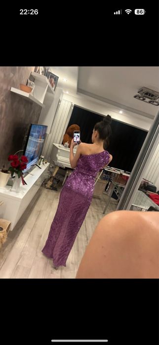 Rochie de ocazie din paiete