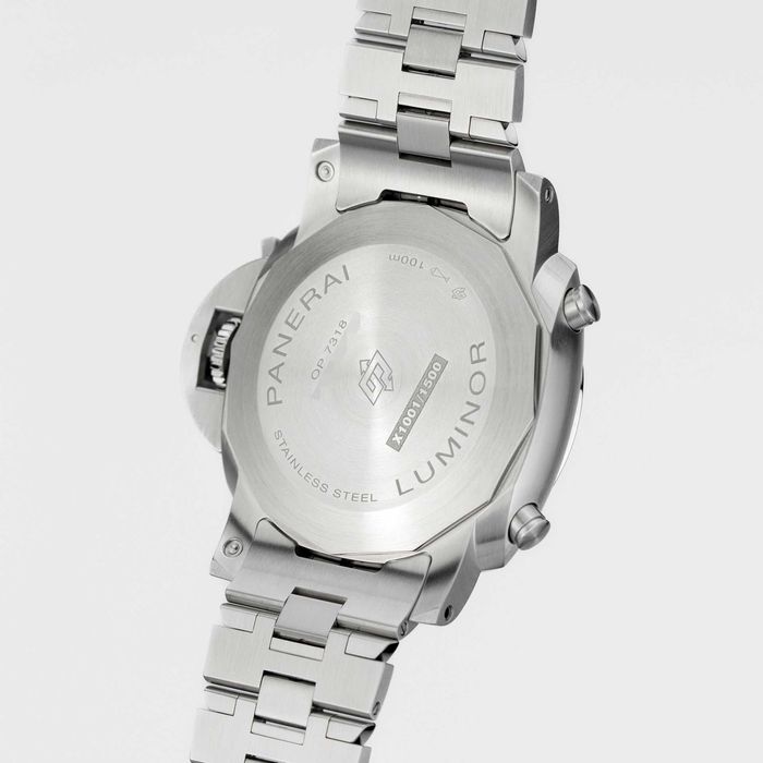 Panerai Luminor Chrono 44mm PAM01110 Blue dial