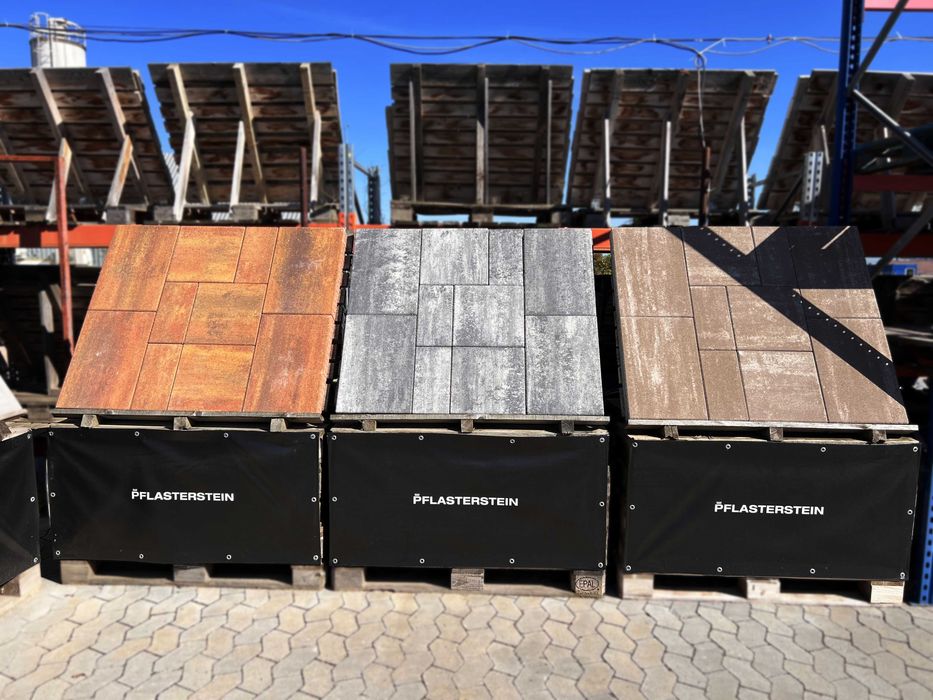 PROMO - Pavaj PREMIUM 6cm Taverna Fumuriu MIX Gri-Antracit