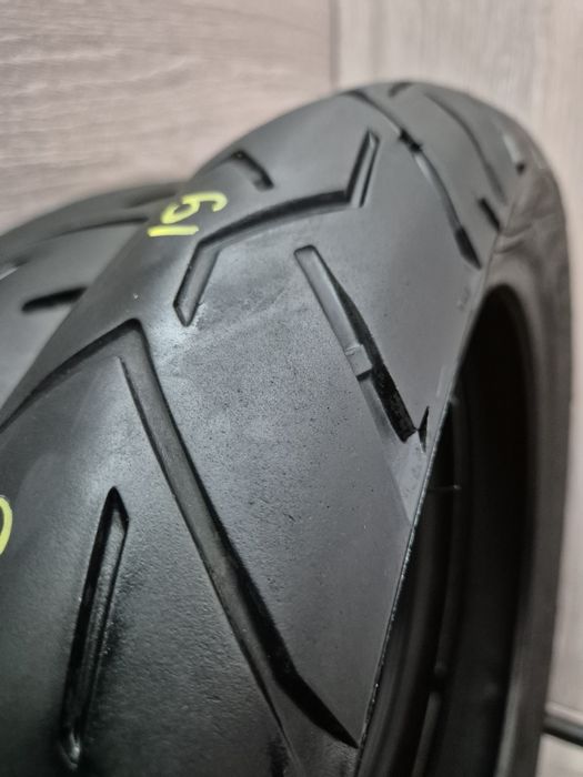 Set anvelope moto 110 80 19 cu 150 70 17 Pirelli Scorpion trail 2