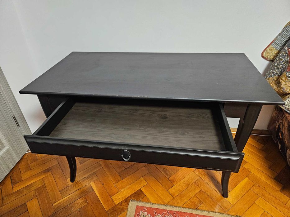 Birou Elegant Negru Ikea