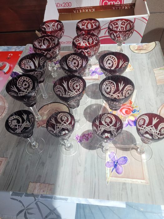Vand pahare cristal