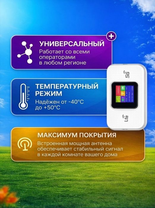 WF-P50 Choʻntak WiFi Router 5G LTE Router Sim karta, вифи роутер