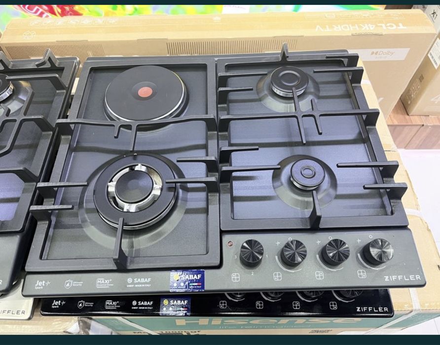 Вароная панель Ziffler 3 газ 1 элек