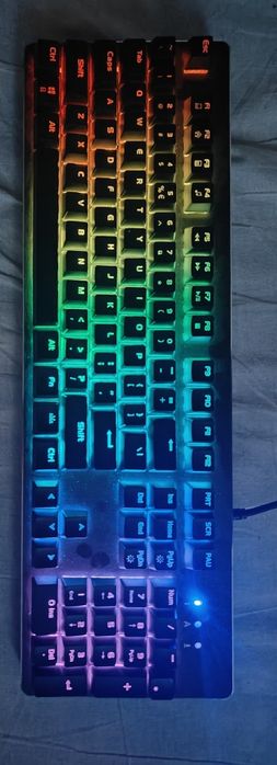 SilverCrest Gaming Klaviatura – HCS0730 (RGB yoritilishi bilan)