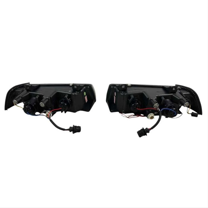 Кристални тунинг фарове Angel Eyes за BMW E36 Coupe (91–00) Черен