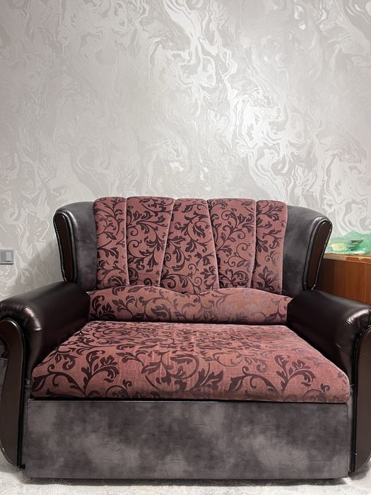 Продам диван кресло и мини диван в комплекте