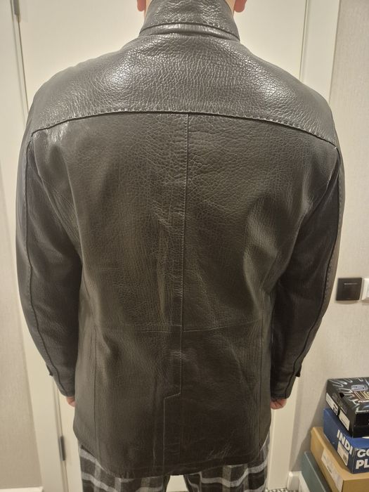Мужская кожанная куртка