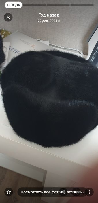 продам норковую  шапку