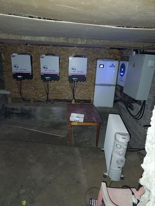 Гибридный инвертер Voltronic 11кв с параллельным соединением на заказ