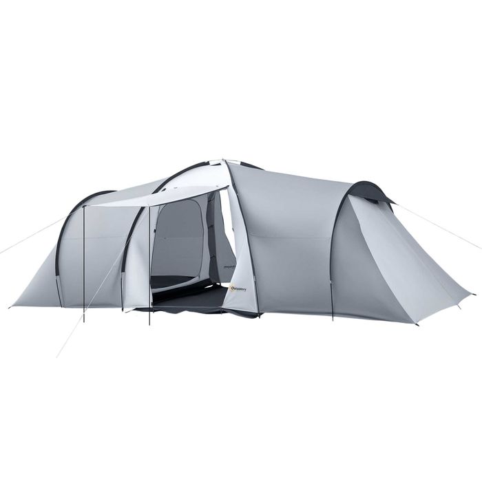 Cort de Camping pentru 4-5 Persoane cu 2 Camere , Outsunny