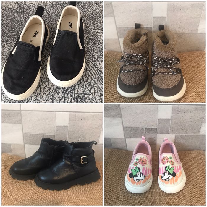Детски обувки Zara и H&M 23-25н