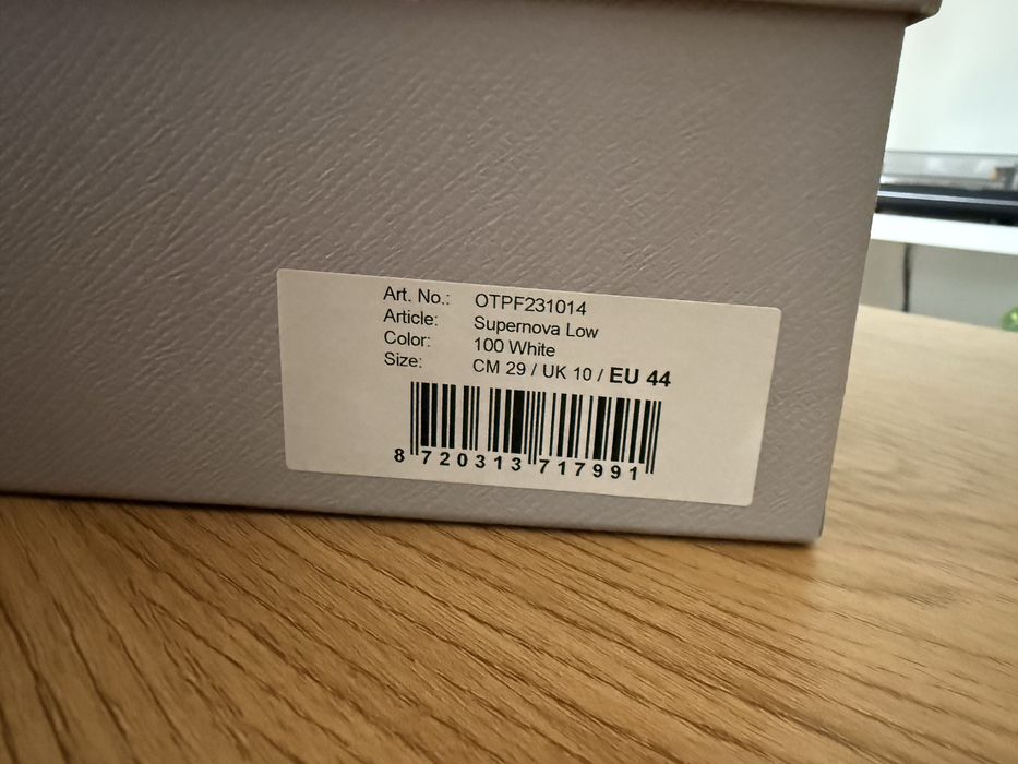 Мъжки бели кожени кецове Off The Pitch