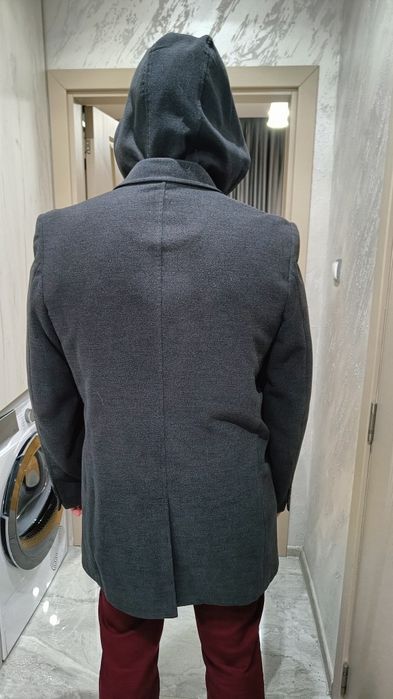 Мъжко палто от вълна
