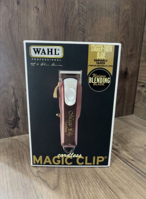 ТОП ТОП ПРОМОЦИЯ ! Wahl  maggic clip gold , black, white машинка тример шейвър