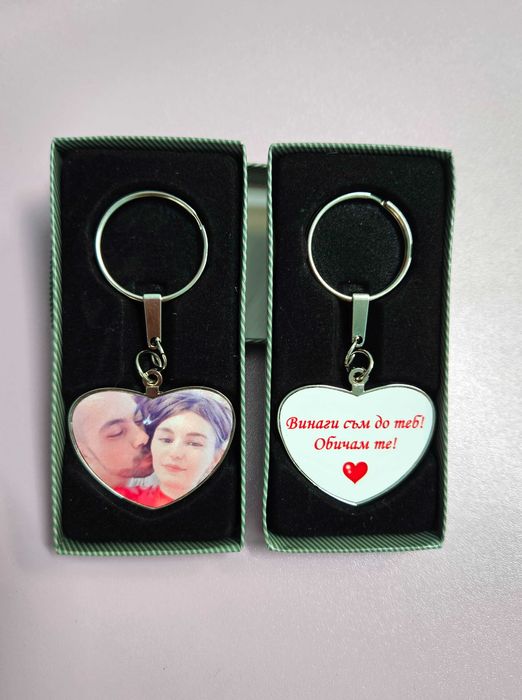 Ключодържател с ваша снимка и текст