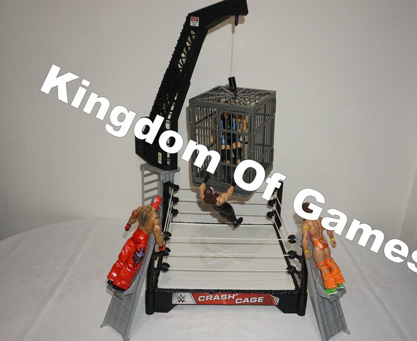 WWE Голям Лот От 25 Кеч Фигури/5бр Кеч Колани/Кеч Рингове/Кеч Сцена