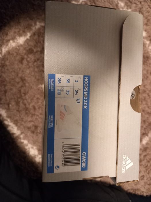 Adidasi Adidas Hoops Mid 3.0 K