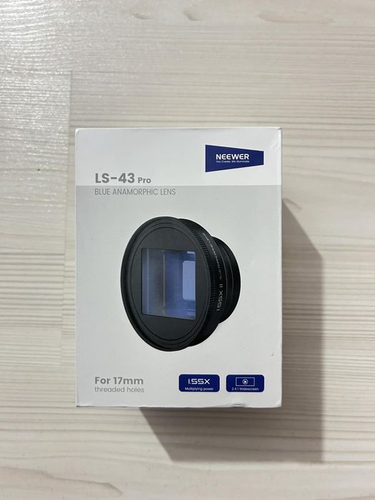 Neewer 1.55 Blue Anamorphic Lens