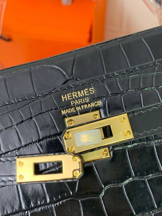 Hermes Kelly Crocodile Leather 22 cm