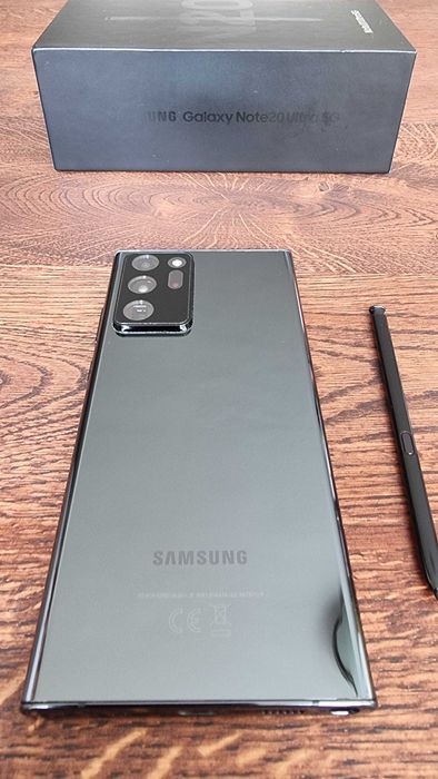 Samsung Galaxy Note 20 Ultra 256GB / Mystic Black / Отлично състояние / НОВА БАТЕРИЯ