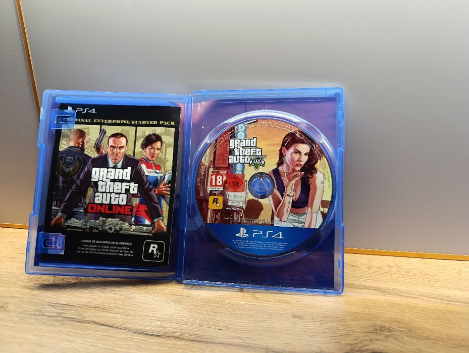 Диск GTA 5 для PS4
