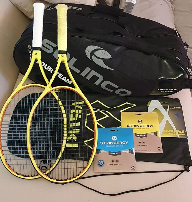 Set Rachete de tenis de camp si termobag