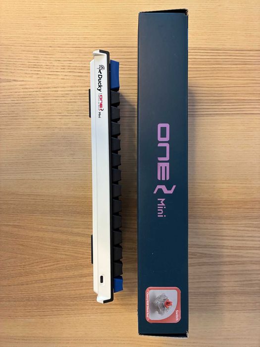 Ducky One 2 Mini RGB – Cherry MX Silent Red – Tastatură mecanică 60% PBT