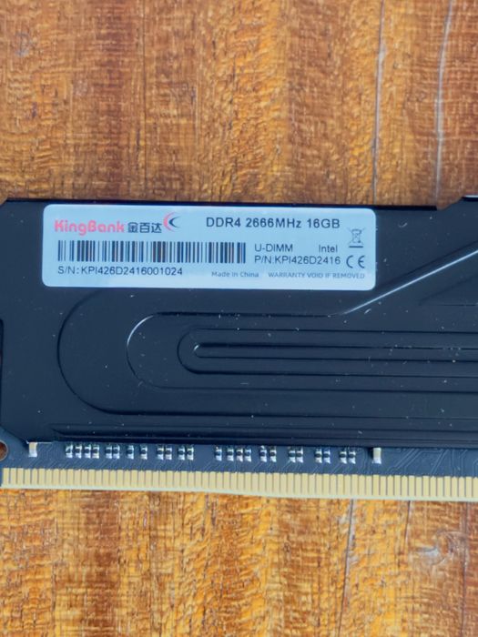 Озу 16х2 частота 2666гц DDR4