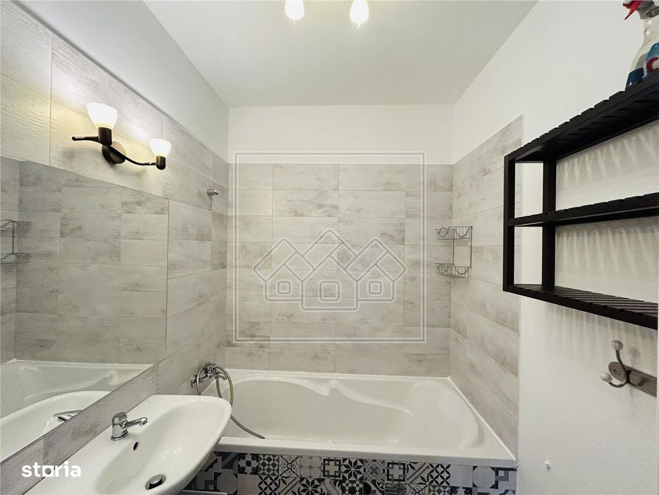 Ap decomandat, mobilat modern, cu 2 camere, balcon mare - City Residen