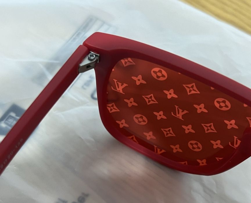 Ochelari De Soare Louis Vuitton Monogram Rosii Unisex