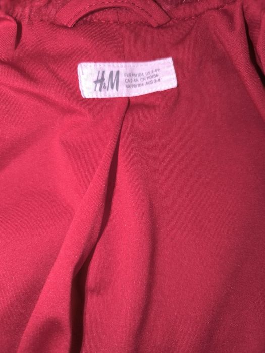 Страхотен празничен лот рокля+палто HM 92-98 размер