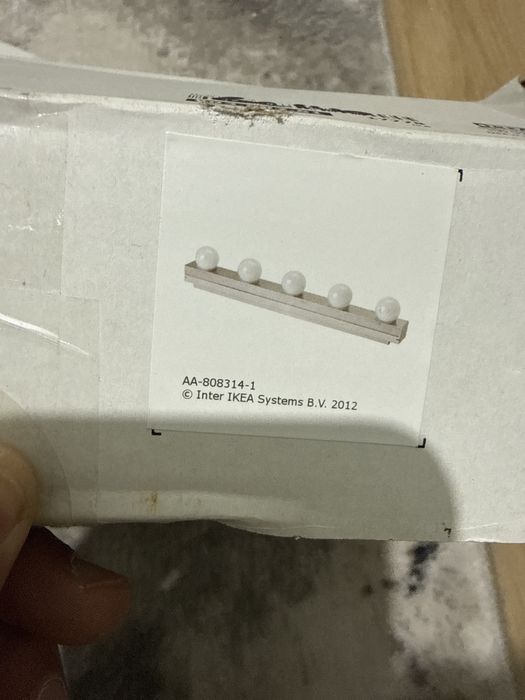 Lampa de perete cu lumini bulb