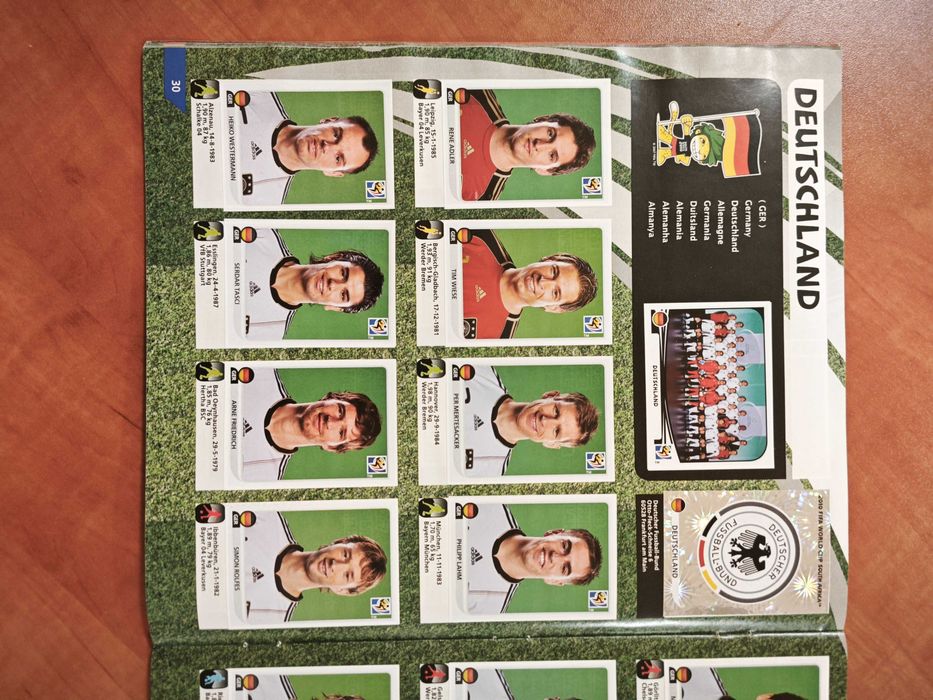 Album Panini FIFA 2010