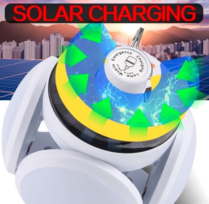 Соларна лампа Футболна топка Solar LED