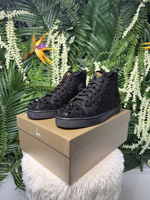 Christian Louboutin High Crystals Strass