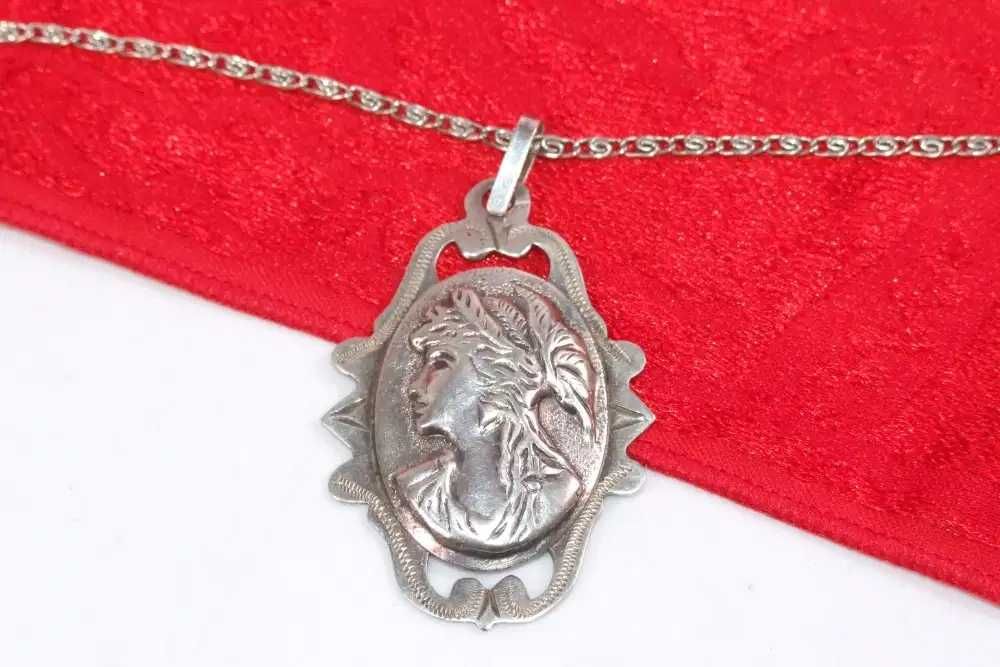 PANDANTIV argint, vechime 80 ani, 12,6 grame, handmade, stare perfecta