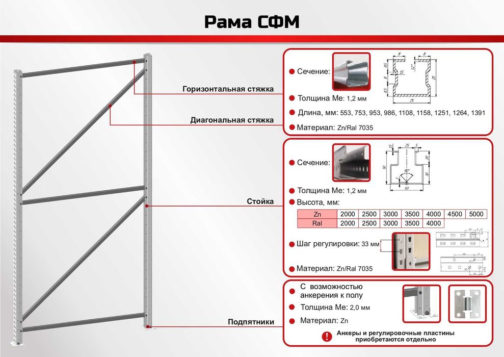 Стеллаж в  гараж