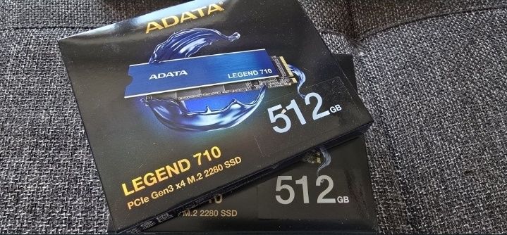 SSD ADATA XPG Legend 710 512GB PCI Express 3.0 x4 M.2 PCIe ALEG-710-512GCS