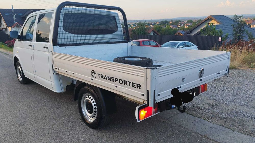 Vw T 5 doka,1.9tdi, acte la zi, fiscal pe loc.