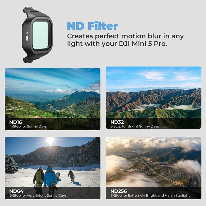 Freewell DJI Mini 5 Pro Filters Mega 16 Pack – комплект филтри
