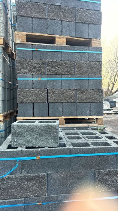 сплитерные блоки , колоны, рванный